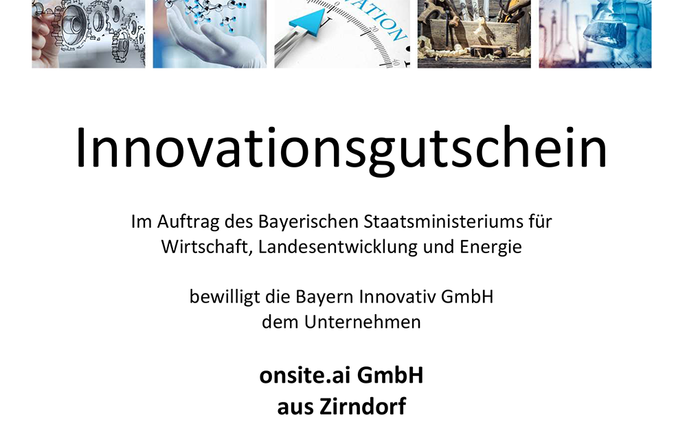 Innovationsgutschein 1 – KI-Training